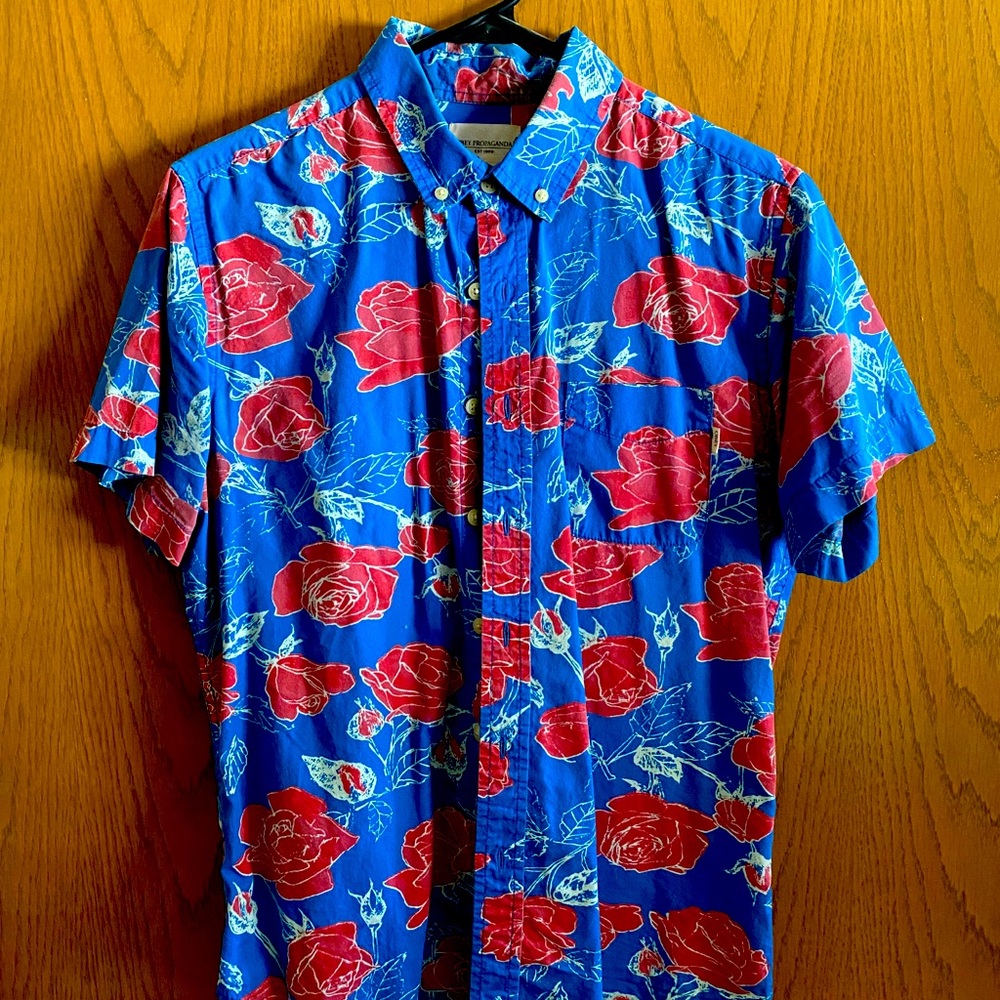 Obey: Floral Men’s Button down